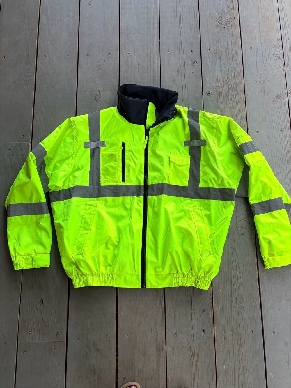 Radians Deluxe Bomber High-Visibility Safety Jacket 4X